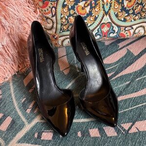 Michael Kors Shiny Black Women's Heels